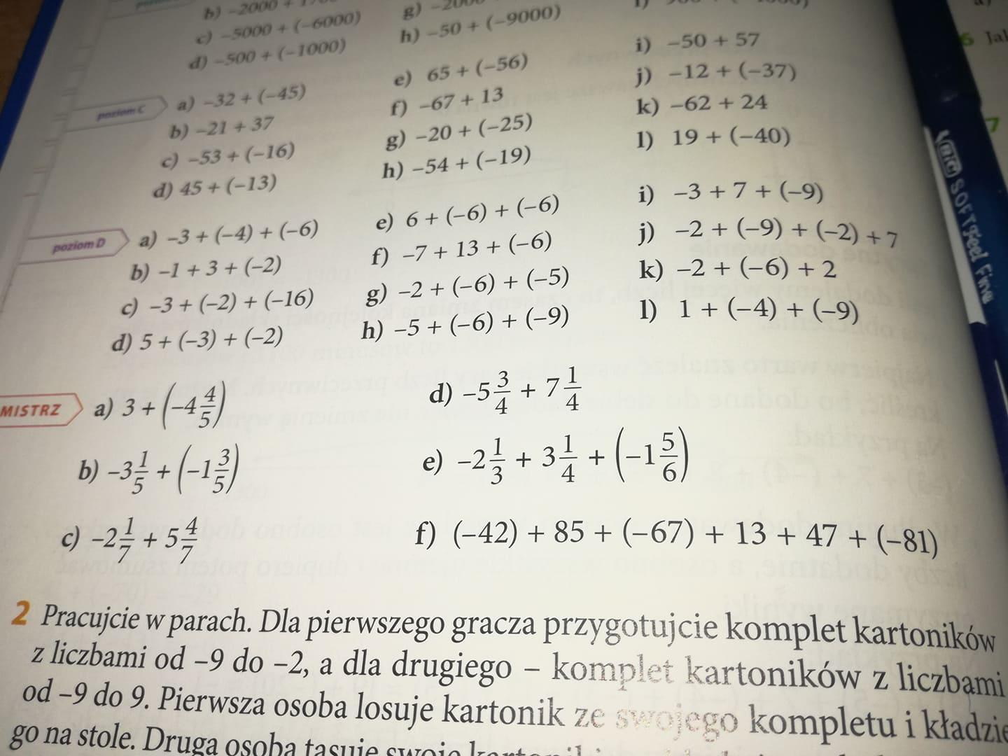 OBLICZ ,JESLI POPRAWNIE ROZWIAZESZ CZTERY KOLEJNE PRZYKLADY Z JEDNEGO Oblicz Jeśli Poprawnie Rozwiążesz Trzy Kolejne Przykłady Z Jednego Poziomu