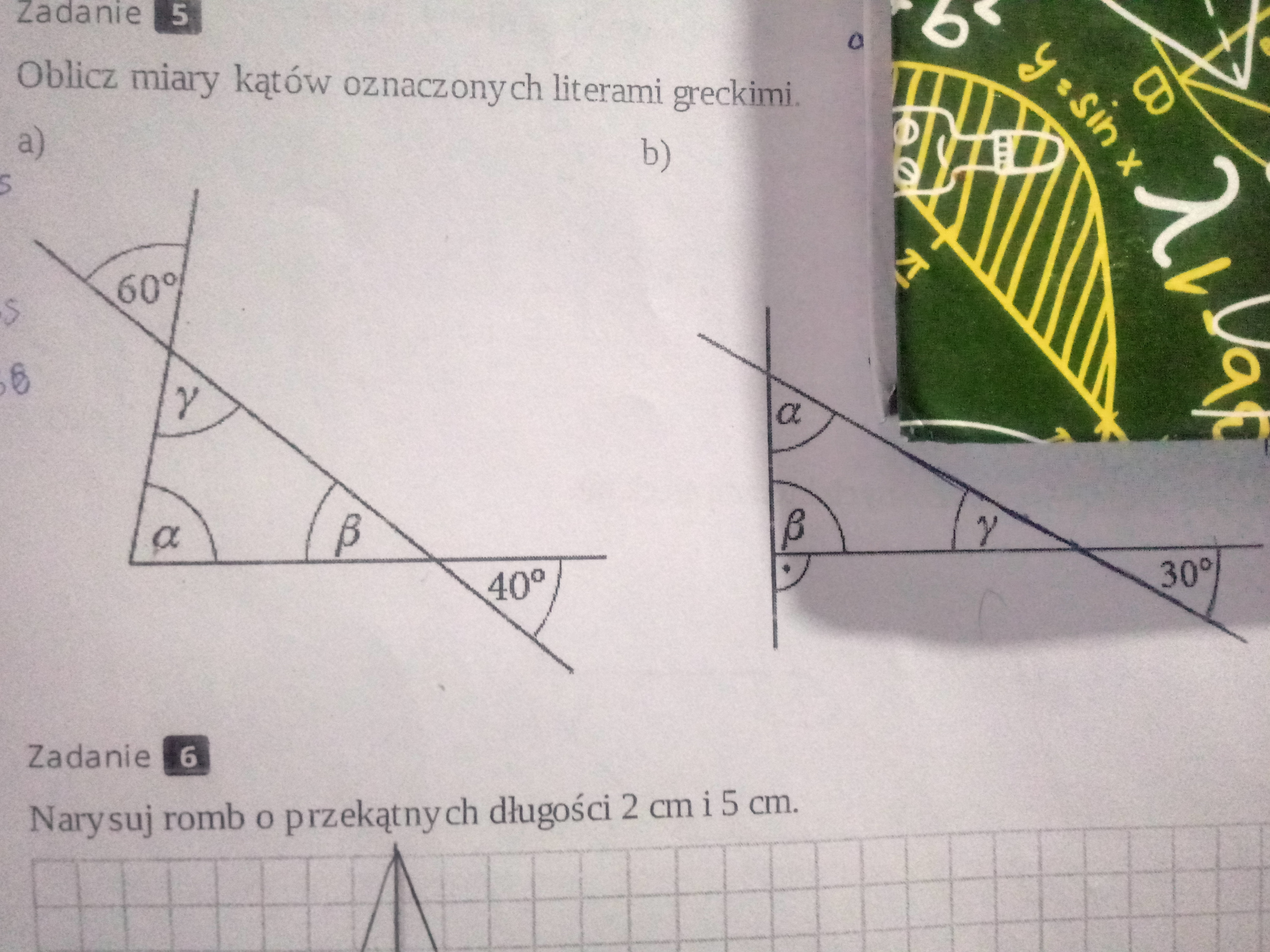 Oblicz miary kątów oznaczonych literami greckimi. - Brainly.pl Oblicz Miary Kątów Oznaczonych Literami Greckimi