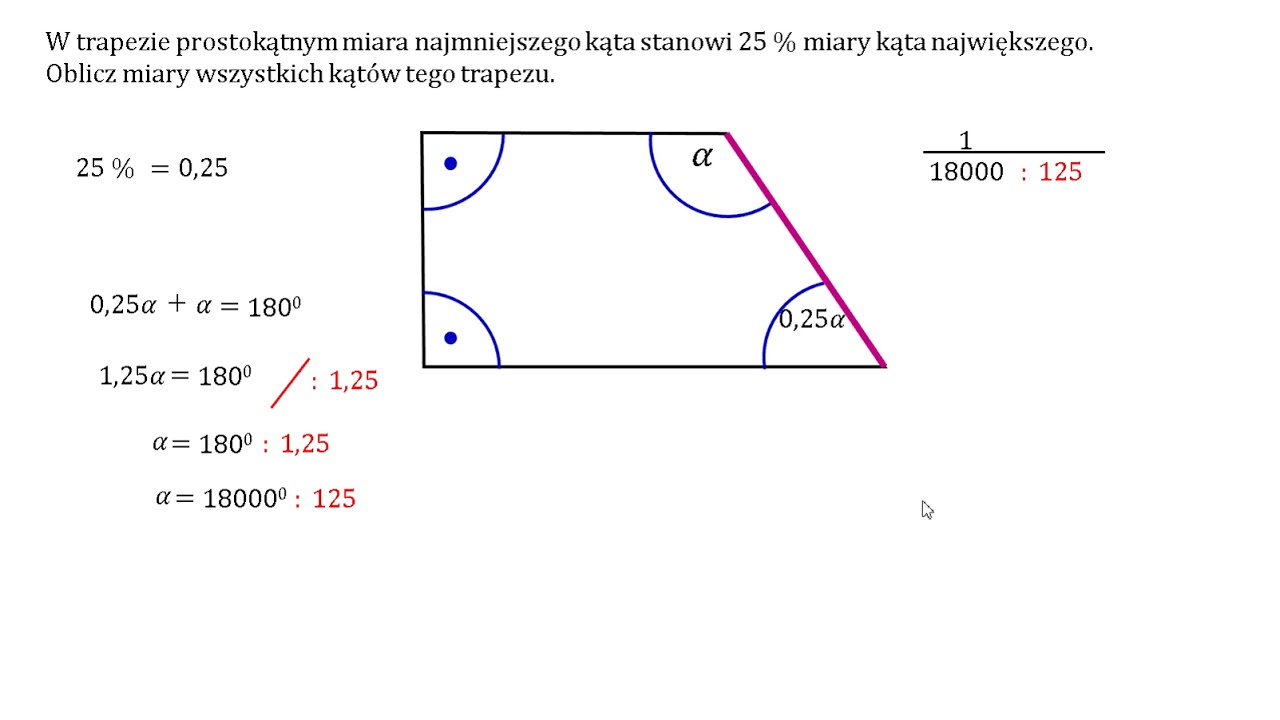 Jak Obliczyc Katy W Trjkacie Prostokatnym