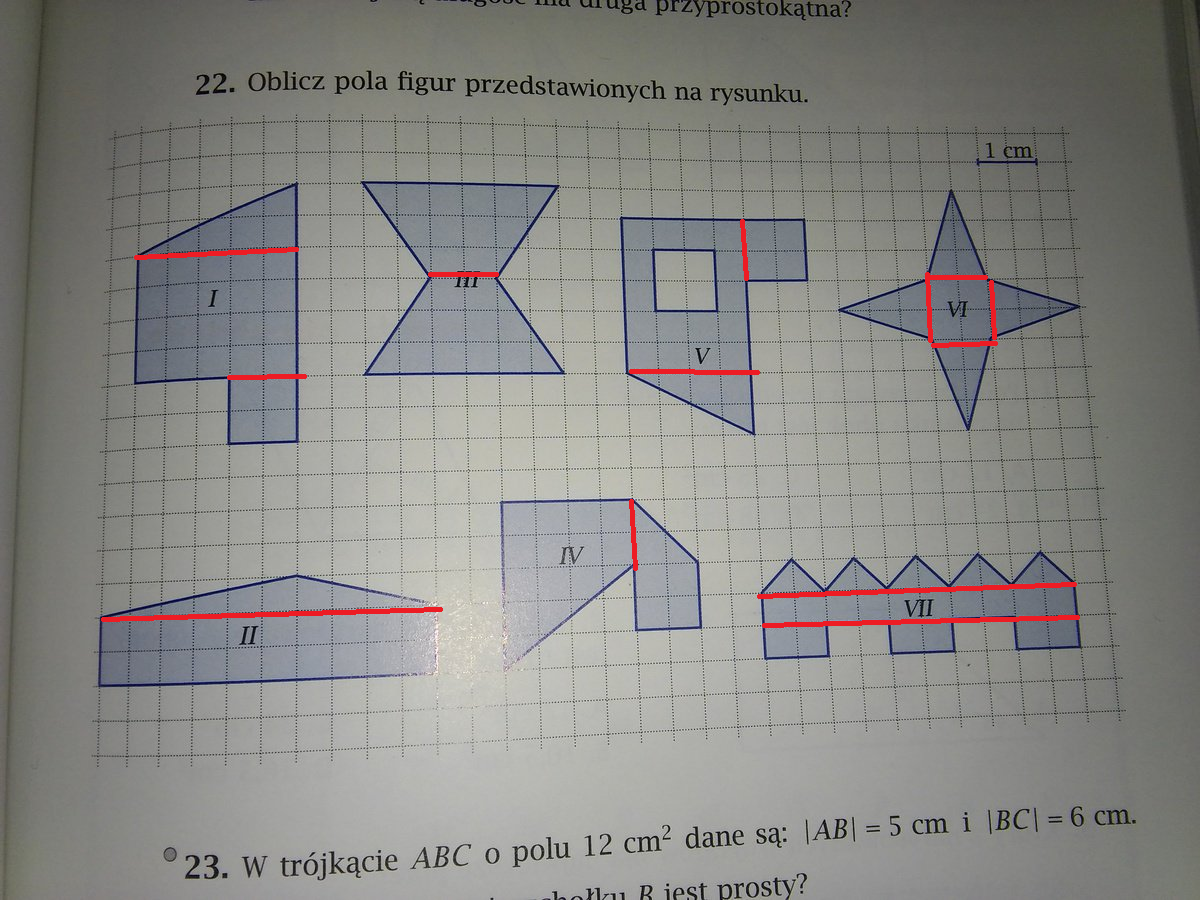 Oblicz pola figur przedstawionych na rysunku - Brainly.pl Oblicz Pola Figur Przedstawionych Na Rysunkach