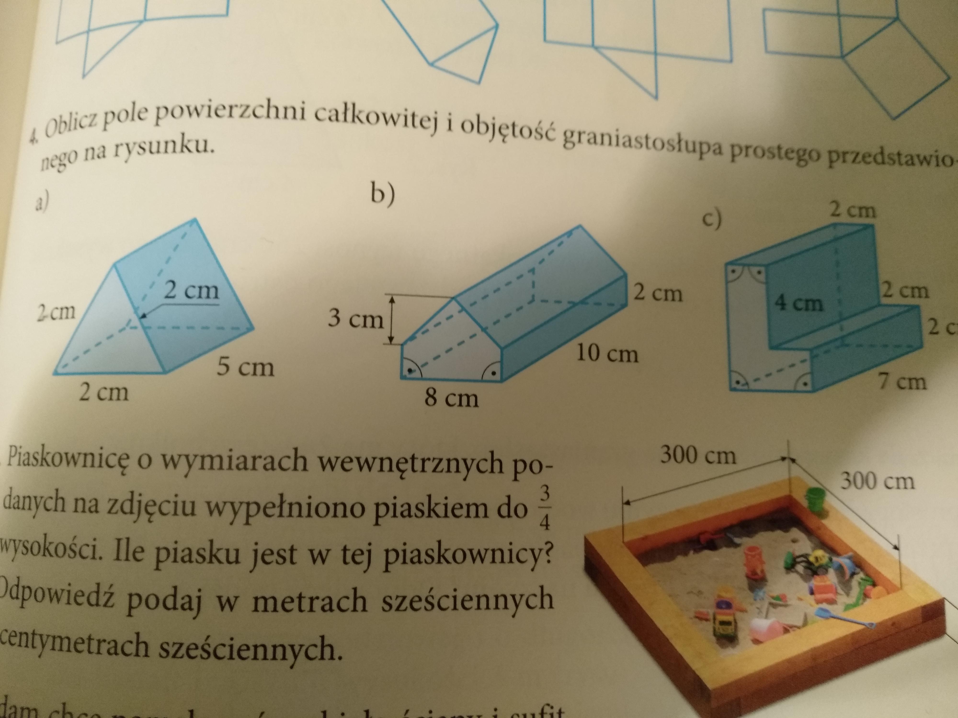 Oblicz Objętość Graniastosłupa Prostego Przedstawionego Na Rysunku