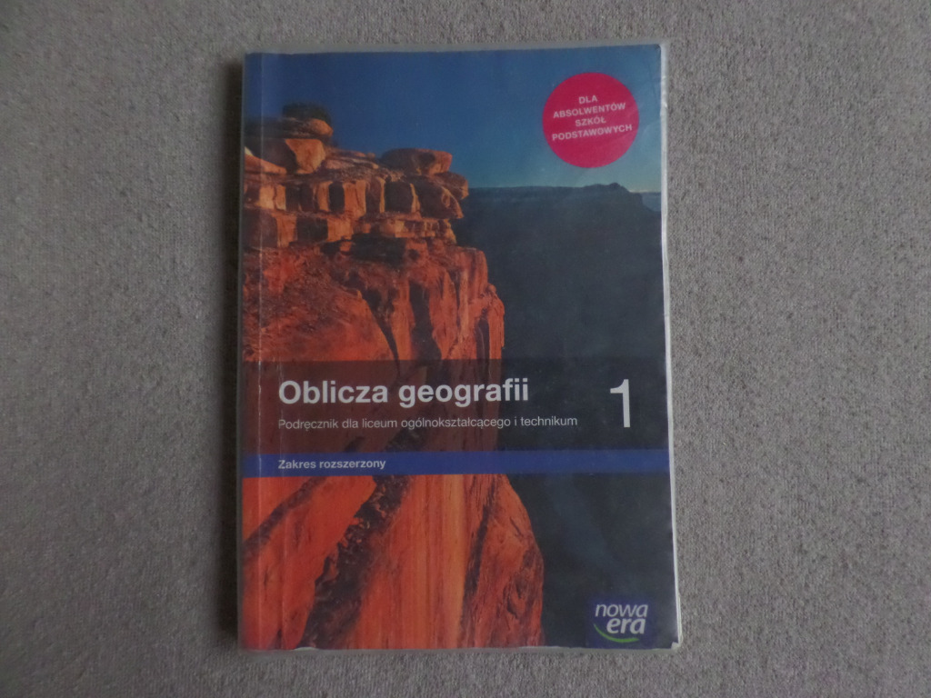 Oblicza geografii 1 podr. z. rozszerzony Nowa Era | Aleksandrów Łódzki Geografia 1 Podręcznik Do Szkoły Ponadpodstawowej