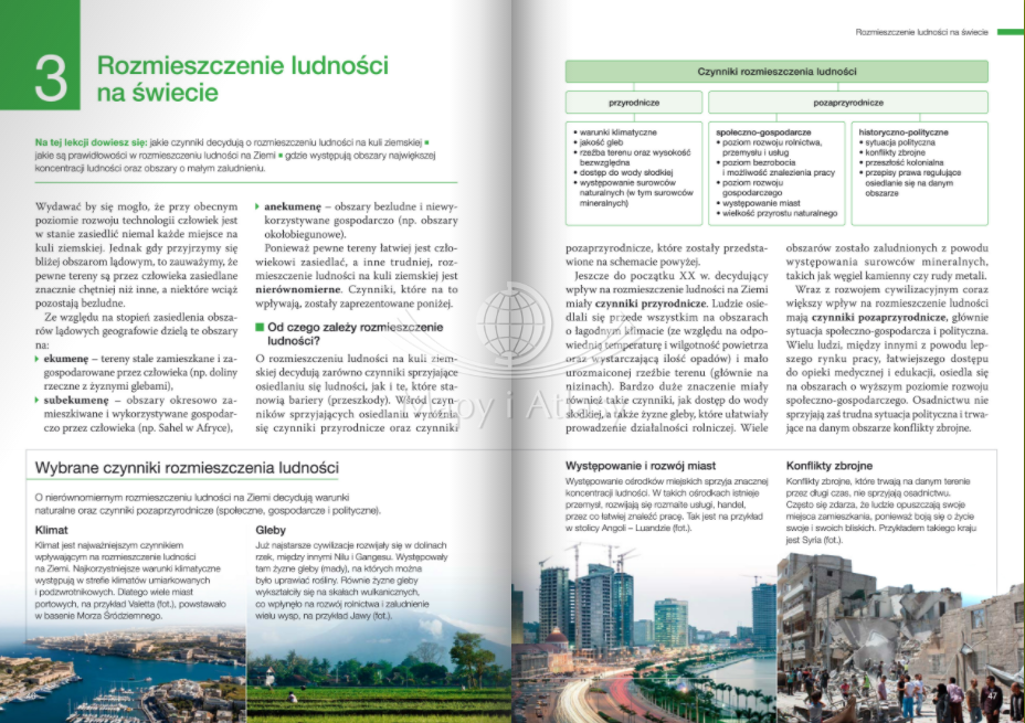 OBLICZA GEOGRAFII 2 PODRĘCZNIK ZAKRES PODSTAWOWY Oblicza Geografii 2 Rolnictwo Test