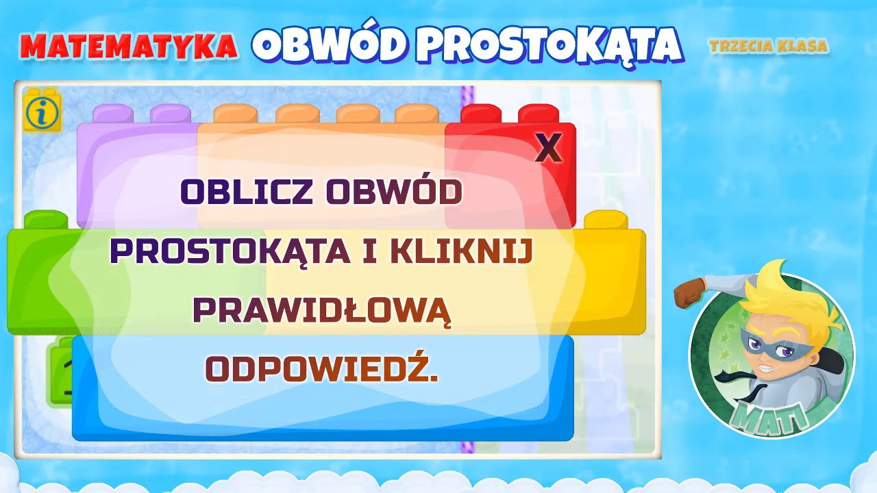 Obliczanie obwodów figur - YouTube Obliczanie Obwodu Figur Klasa 3