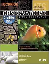 Observatoire Secondaire 4 Corrige Pdf Chapitre 2