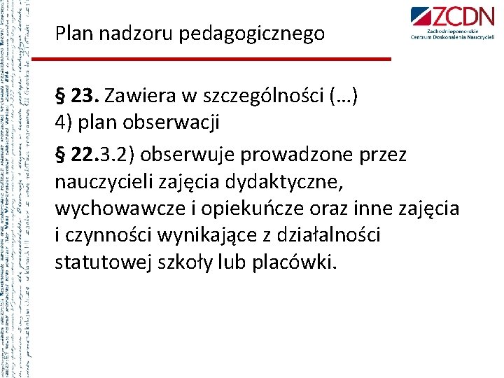 Plan Nadzoru Pedagogicznego Dyrektora Przedszkola 2017 2018