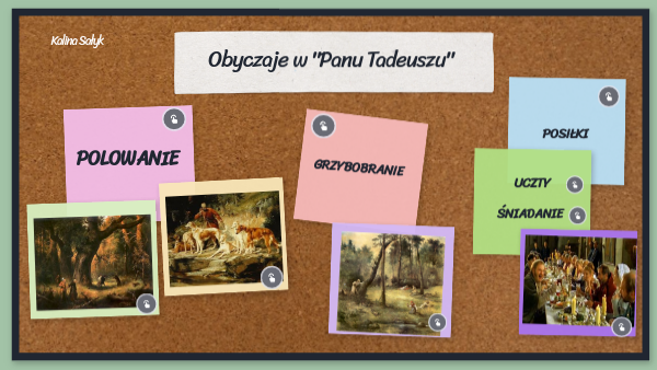 Obyczaje w Panu Tadeuszu Opis Grzybobrania W Panu Tadeuszu