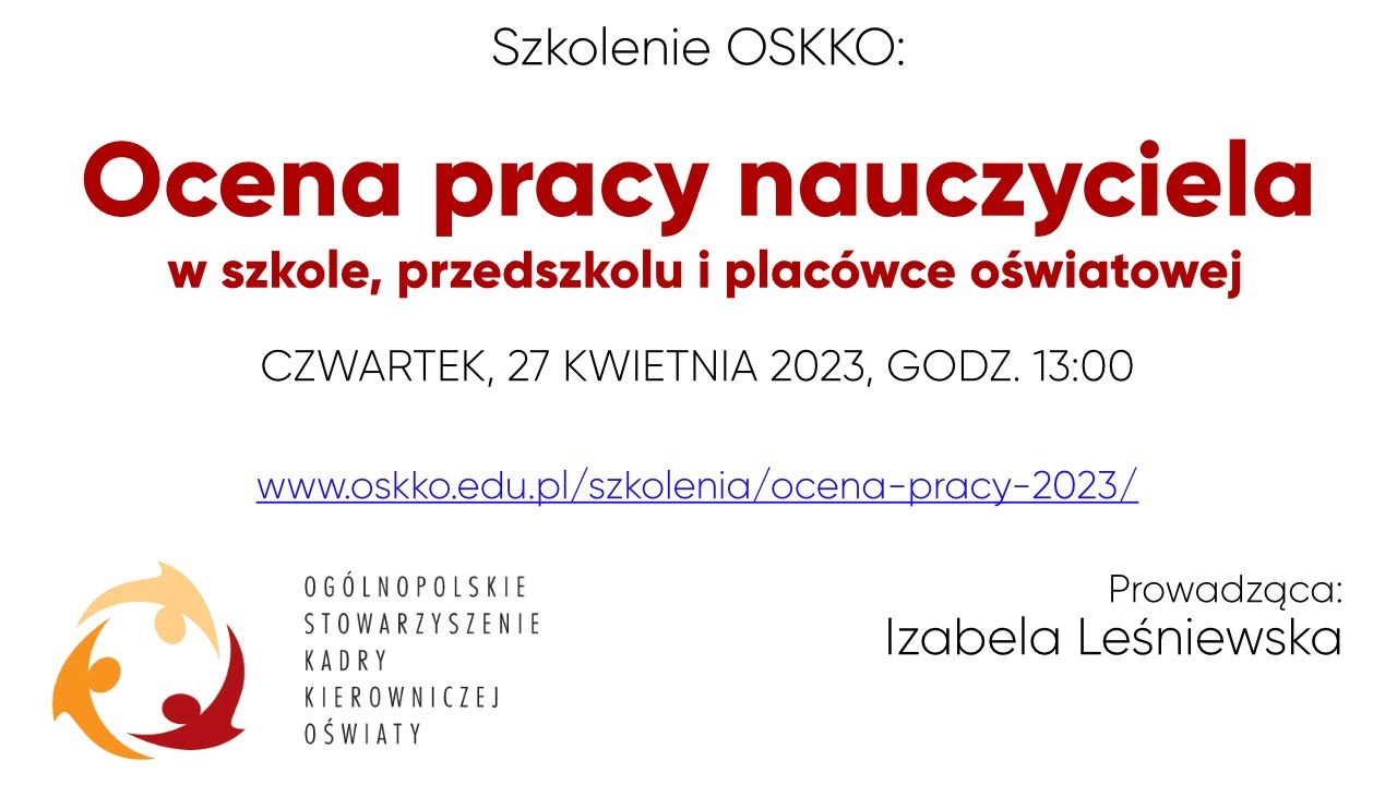 Ocena Pracy Dyrektora Szkoły Ankieta