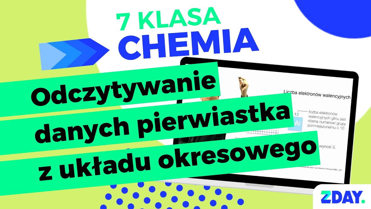 Odczytywanie danych pierwiastka z układu okresowego | Chemia 7 klasa Chemia Klasa 7 Dzal 2