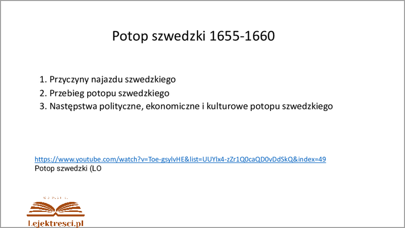 Odkryj Przyczyny Potopu Szwedzkiego! lipiec 2024 - Biografin.pl Potop Szwedzki Przyczyny I Skutki