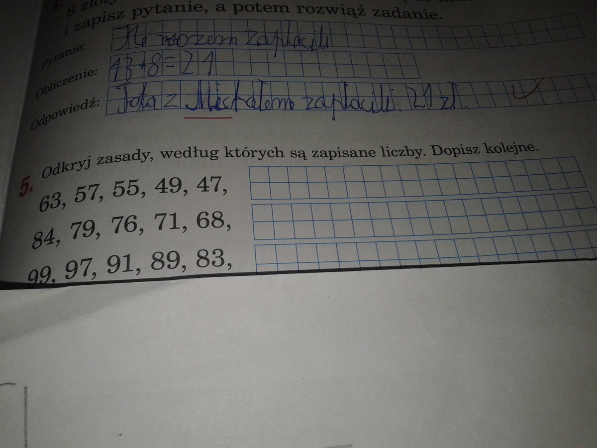 Odkryj Regule I Dopisz Trzy Nastepne Liczby