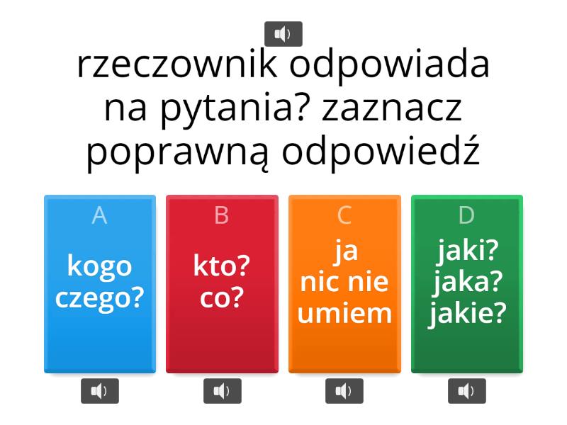 Odmiana Przez Przypadki ćwiczenia Pdf