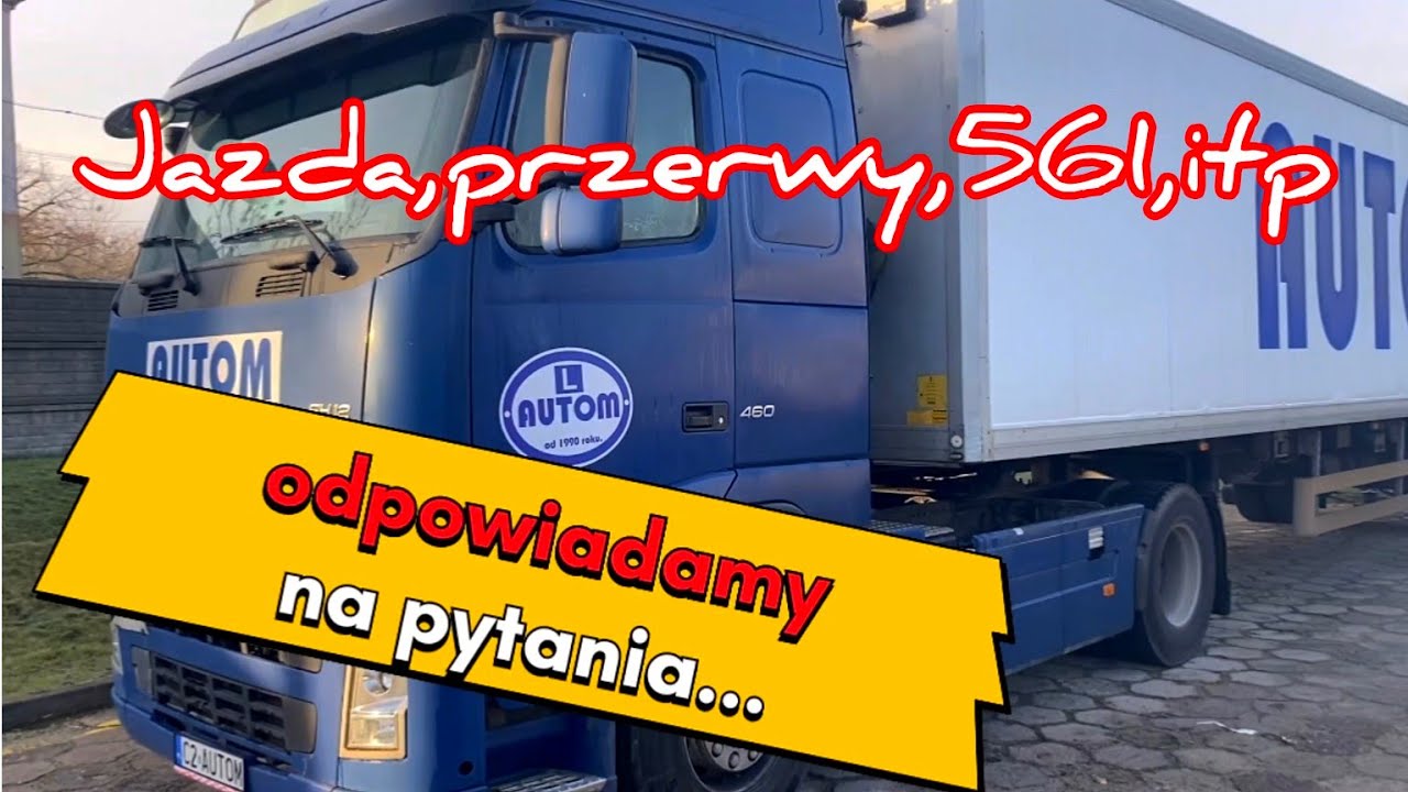 Odpowiadamy kierowcy. Jazda, przerwy, oczekiwanie, ustawa o czasie Ustawa O Czasie Pracy Kierowcy 2017