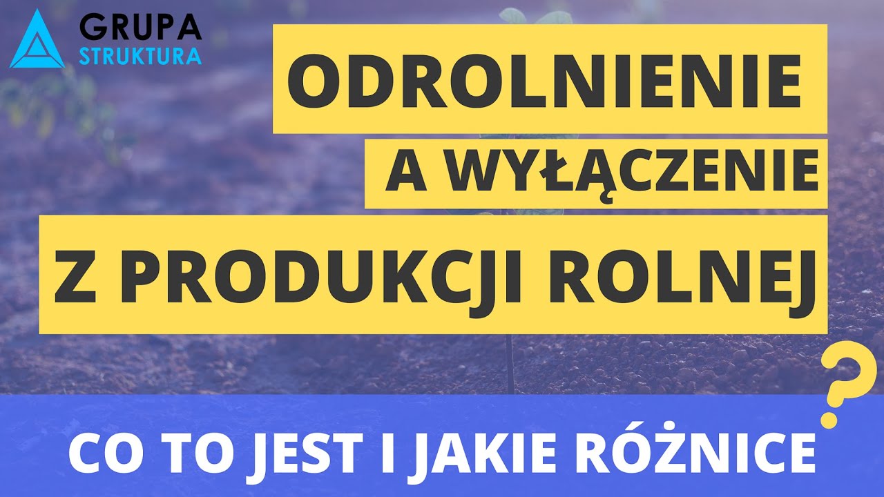 Wyłączenie Z Produkcji Rolnej Koszt