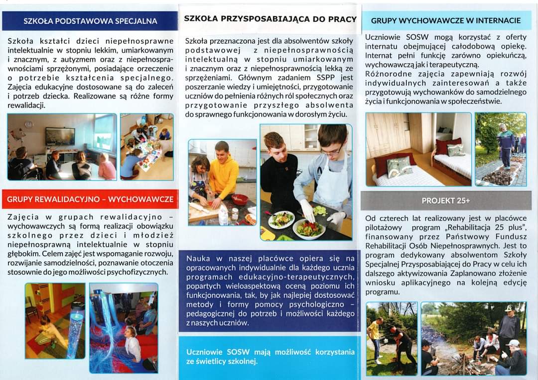 Oferta edukacyjna SOSW - Specjalny Ośrodek Szkolno-Wychowawczy w radomsku Specjalny Ośrodek Szkolno Wychowawczy W Radomsku