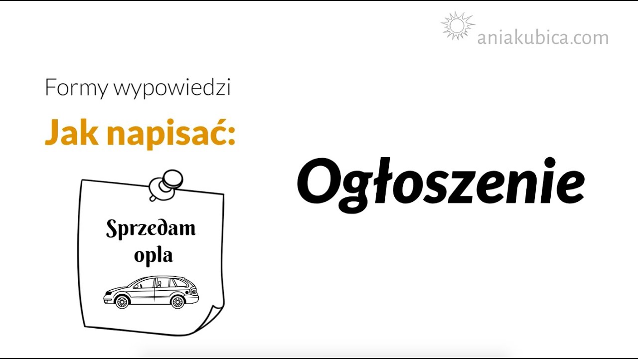 Jak Napisać Ogłoszenie O Zgubieniu Kluczy