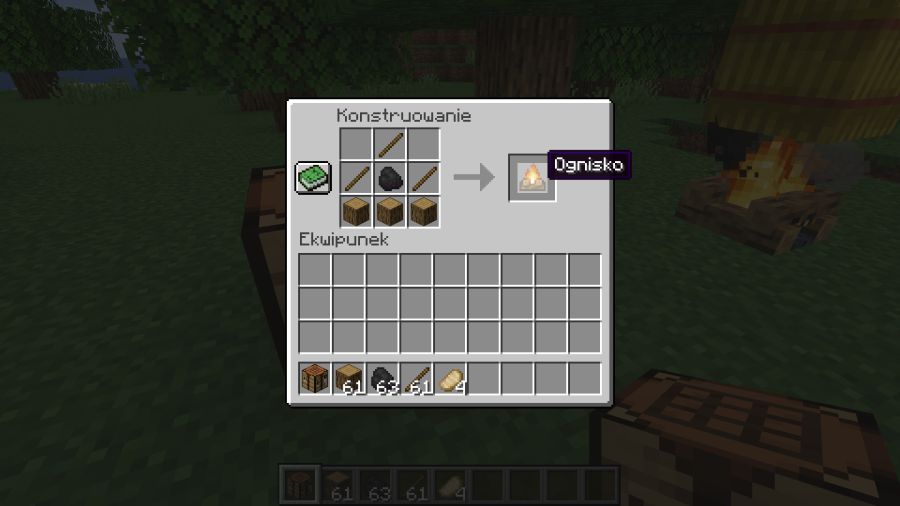 Ognisko w Minecraft. Dzięki niemu upieczesz mięso » Zagrano.pl Jak Sie Robi Ognisko W Minecraft