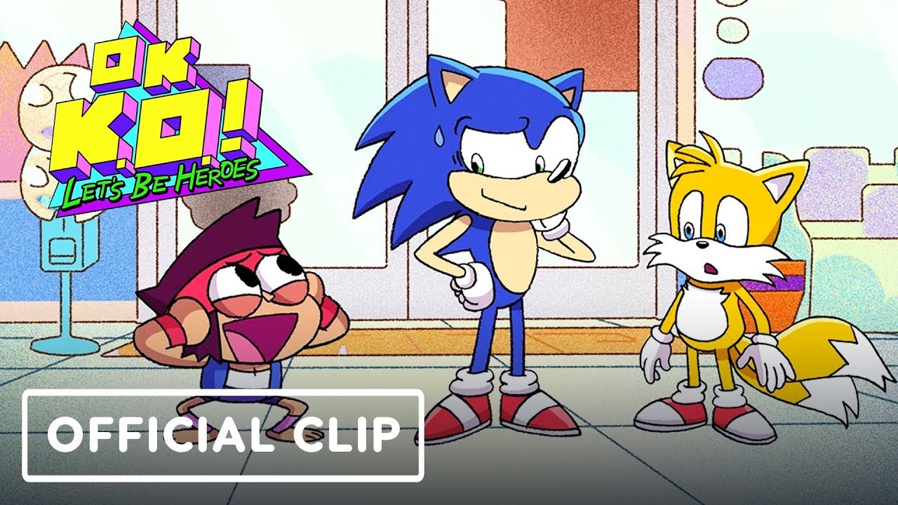 OK KO! Let's Be Heroes Crossover Episode With Sonic & Tails Revealed Ok Ko Lets Be Heroes Crossover