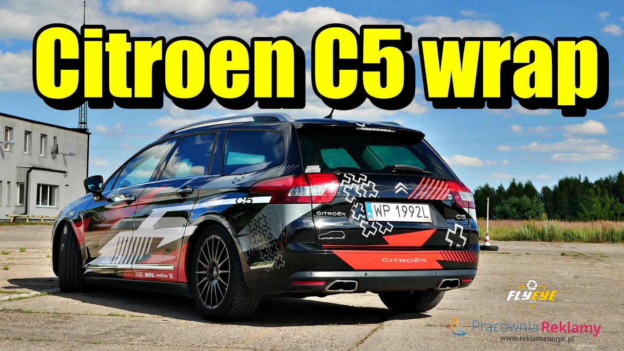 Oklejenie Citroen C5 - Pracownia Reklamy Sierpc - YouTube Jak Reklamy Wpływają Na Nasze życie