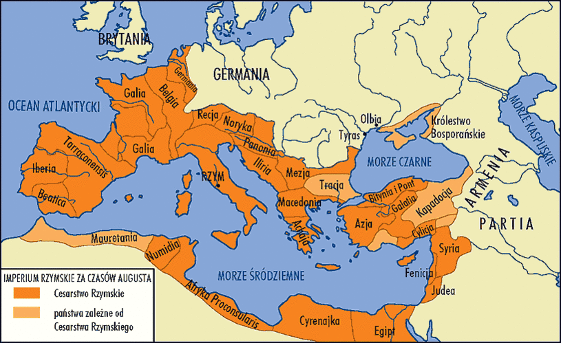 OKTAWIAN AUGUST - Encyklopedia w Interia.pl - Historia Podboje Rzymu W Okresie Republiki
