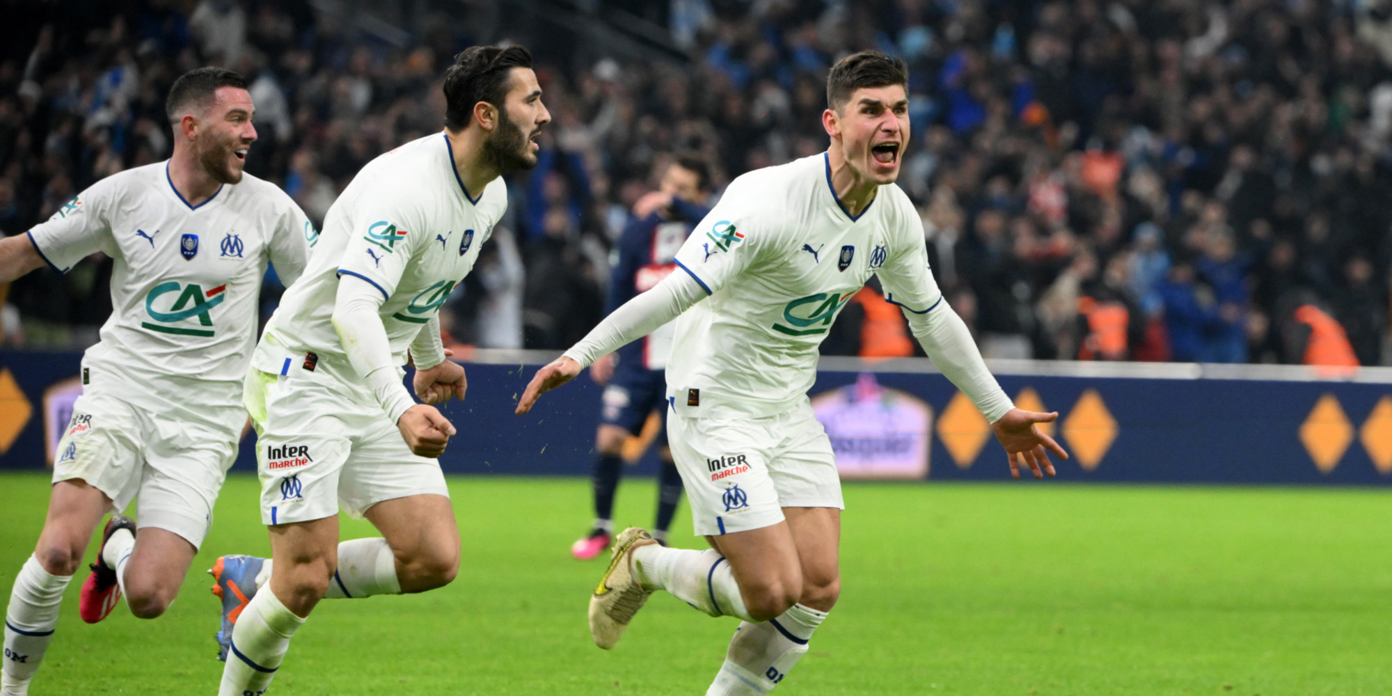 OM wins the Classico by beating PSG (2-1) and qualifies for the Coupe De France 2021