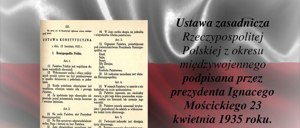 Omawiamy wybrane postanowienia konstytucji kwietniowej - HISTORIA Konstytucja Krolestwa Polskiego 1815 Postanowienia