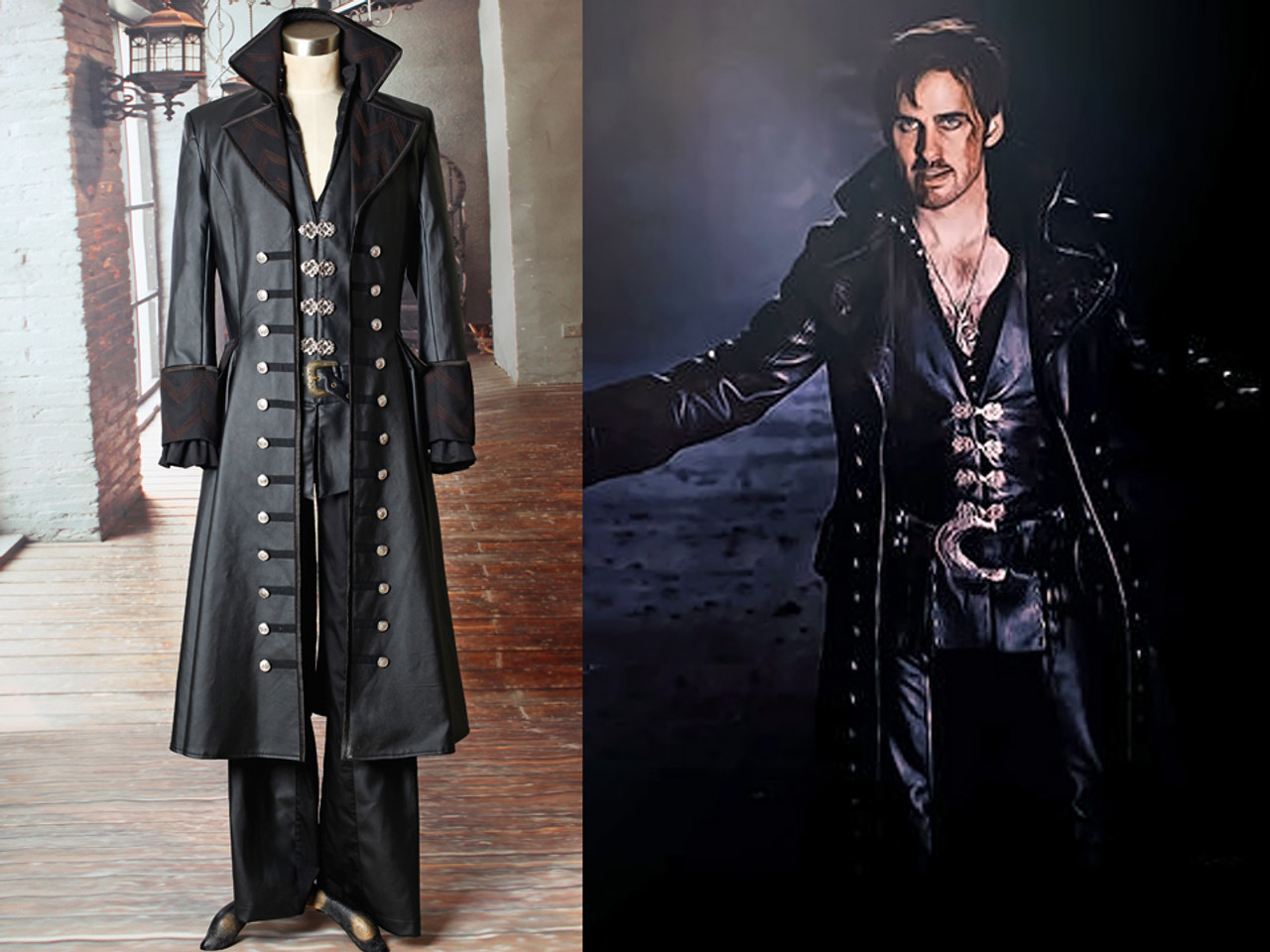 Captain Hook Once Upon A Time Costume