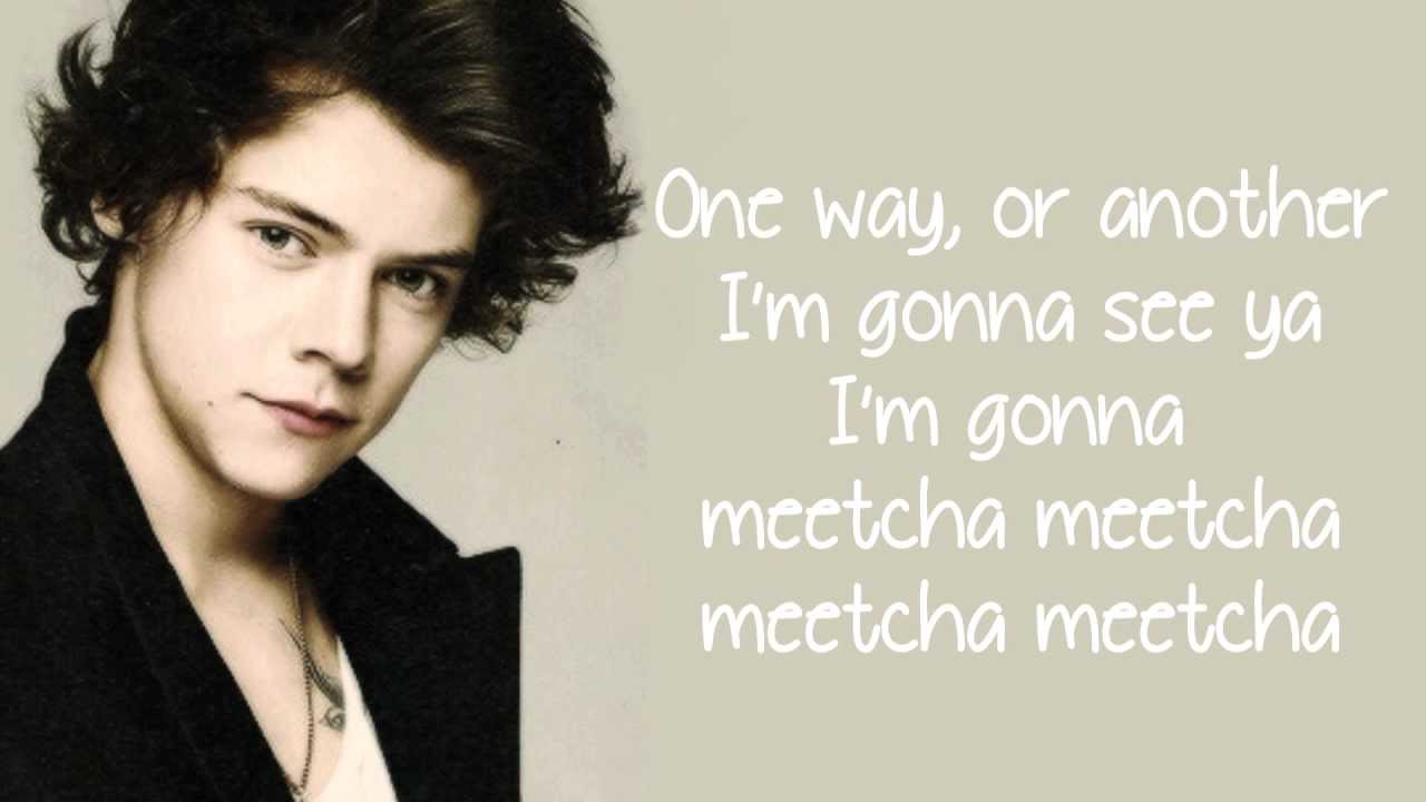 One Direction- One Way Or Another (Lyrics) - YouTube Tekst Piosenki One Way Or Another