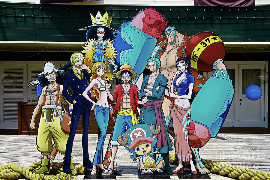 Straw Hat Pirates Members In Order