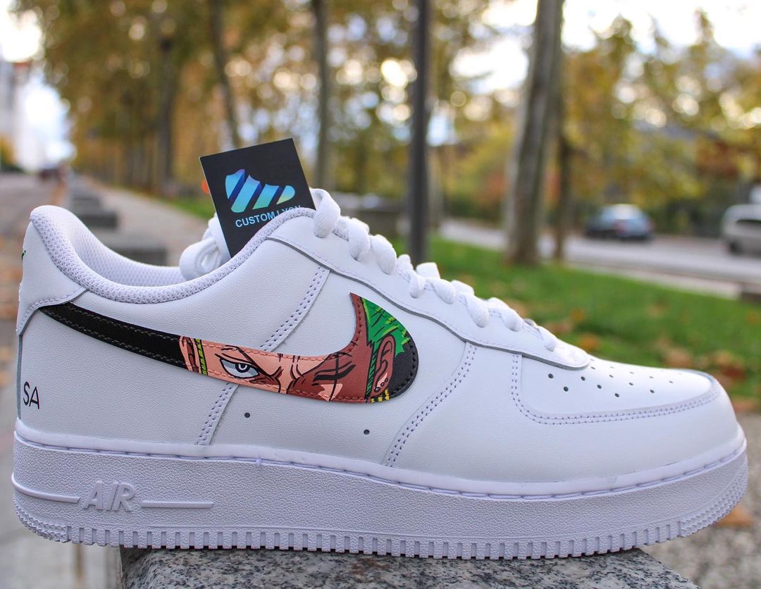 One Piece - Zoro Air Force 1 Custom - Daniel Customs Air Force One Custom One Piece