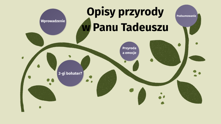 Opisy przyrody w Panu Tadeuszu Tadeuszu by Paweł Prus on Prezi Opis Przyrody W Panu Tadeuszu