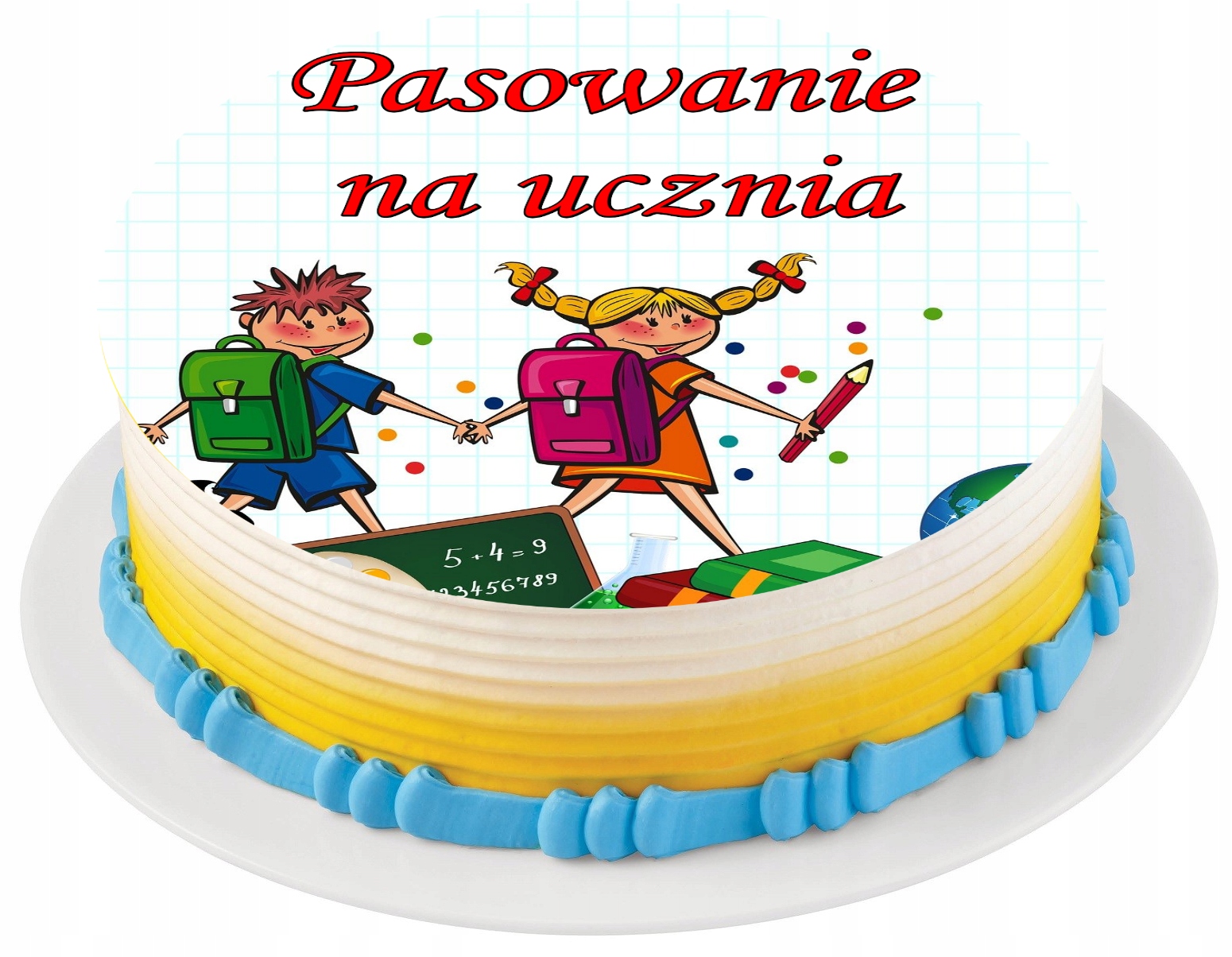 Opłatek Na Tort Pasowanie Na Ucznia