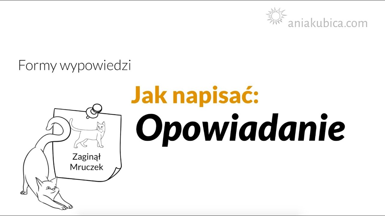Opowiadanie Z Dialogiem Klasa 5
