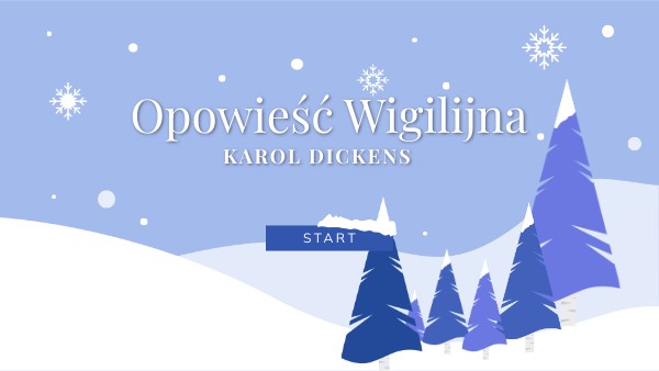 Opowieść Wigilijna Sprawdzian Klasa 7 Opowieść Wigilijna