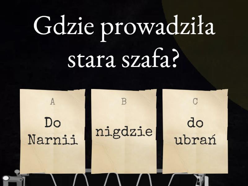Opowieści z Narnii - Lew, stara szafa i czarownica. QUIZ - Test Opowieści Z Narnii Test Profesor