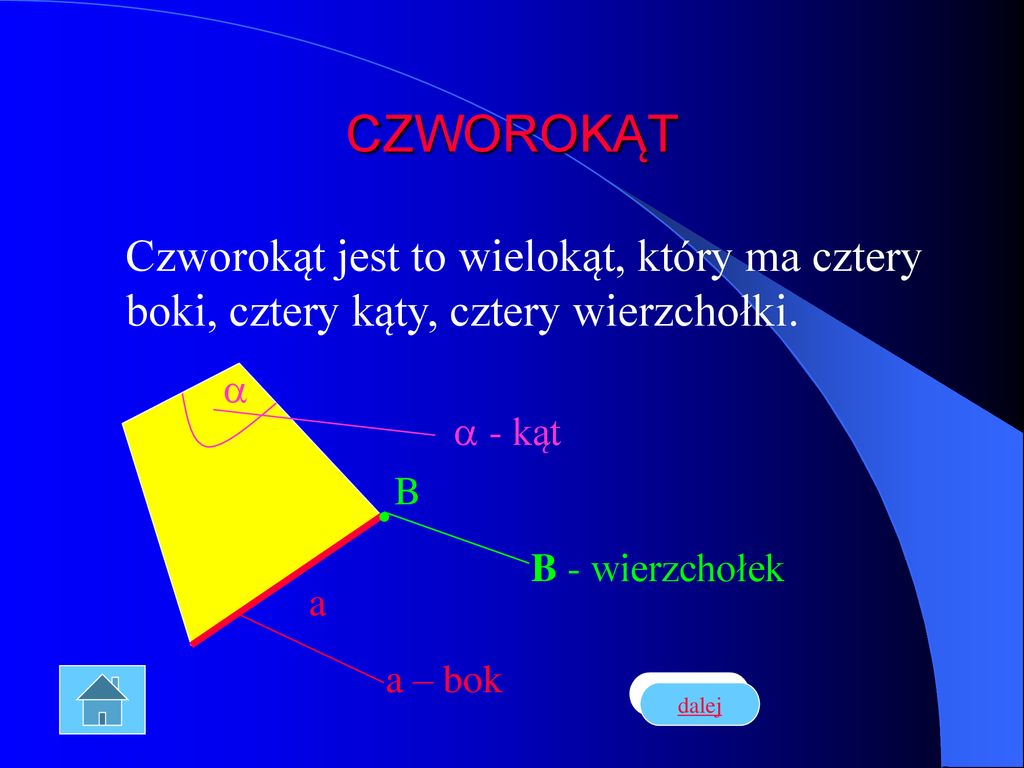 Opracowała: Justyna Tarnowska - ppt pobierz Czworokąty I Inne Wielokąty Klasa 6
