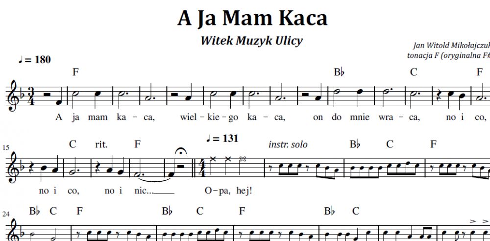 A Ja Mam Kaca
