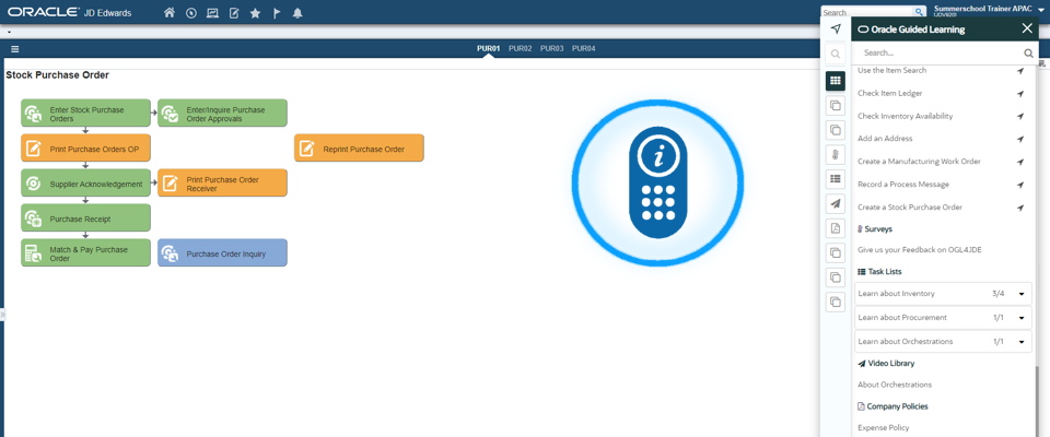 Oracle Guided Learning (OGL) for JD Edwards Launch Oględziny Nieruchomości Przez Biegłego Sądowego