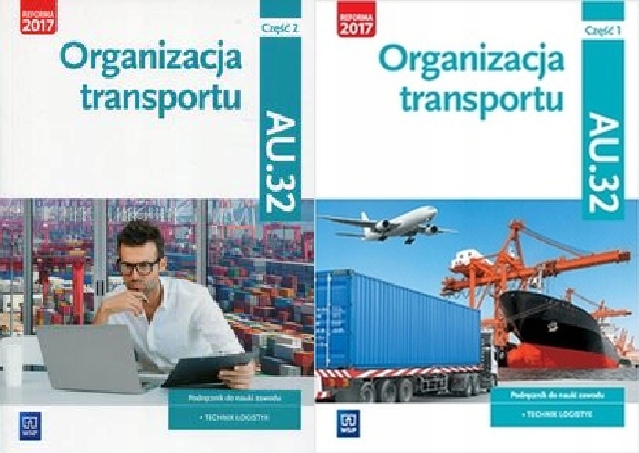 Organizacja transportu Logistyk AU.32.cz.1+2 (13470774237) | Podręcznik Organizacja Transportu Zeszyt ćwiczeń Odpowiedzi