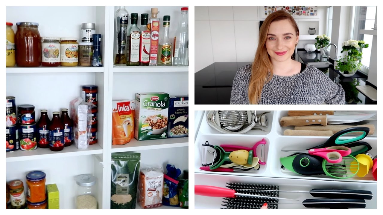 ORGANIZACJA W MOJEJ KUCHNI - YouTube Witajcie W Mojej Kuchni Mam Tu Towar Z Wyższej Półki