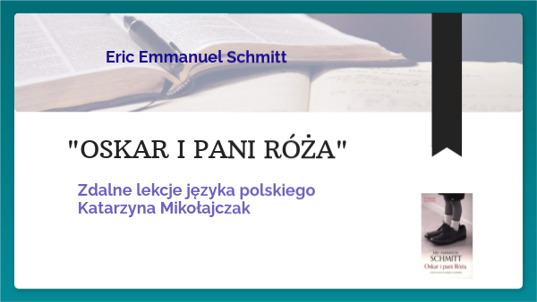Oskar I Pania Róża Cała Książka Pdf