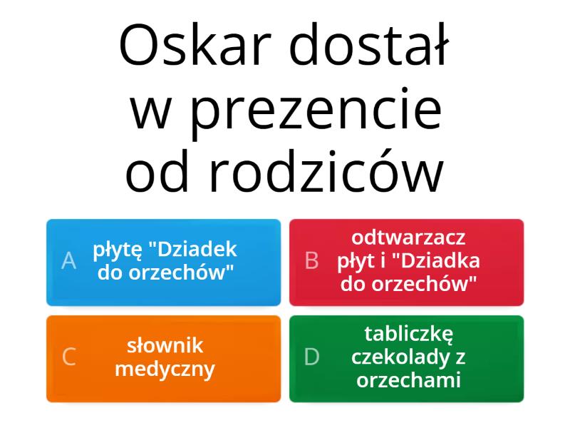 Oskar i pani Róża - Test Oskar I Pania Roza Test Z Odpowiedziami