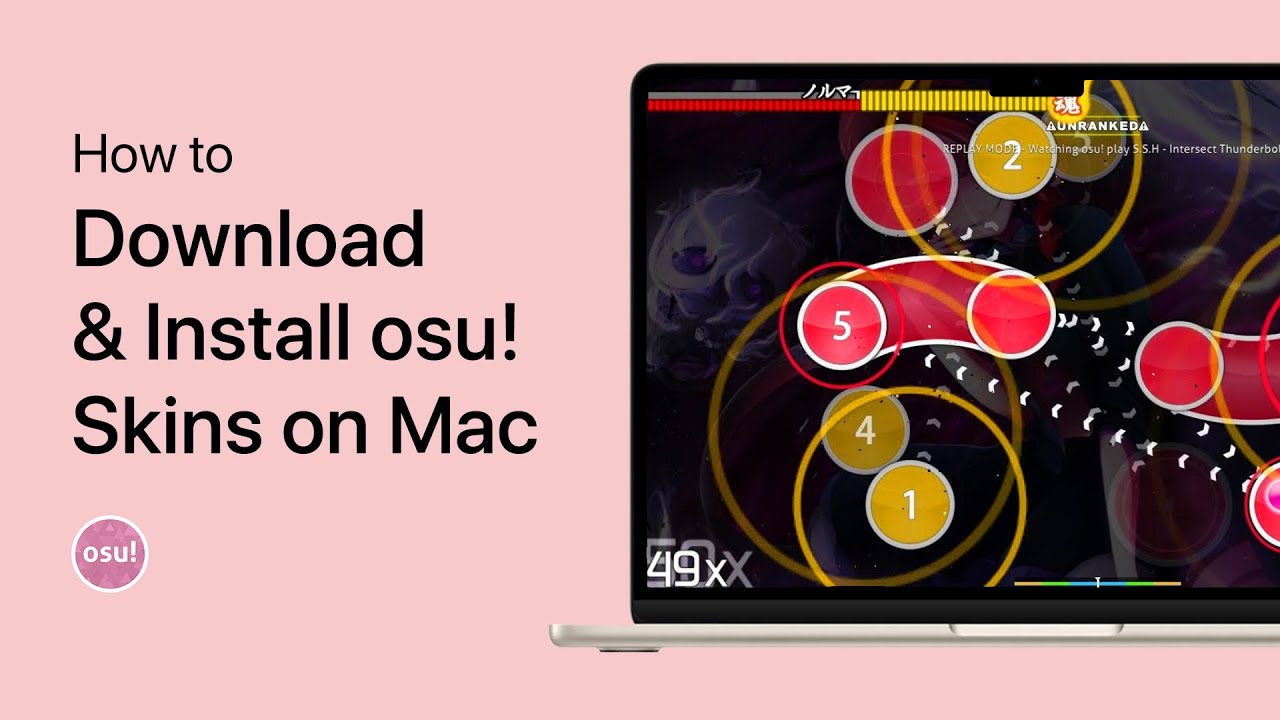osu! - How To Download & Install Skins on Mac OS - YouTube How To Install Skin In Osu
