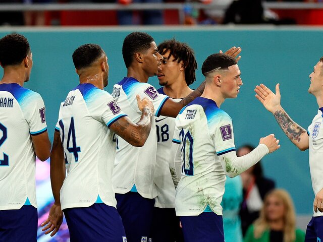 Oto pierwsze pary 1/8 finału mundialu. Przed nami prawdziwe szlagiery Reprezentacja Anglii W Pilce Noznej Mezczyzn