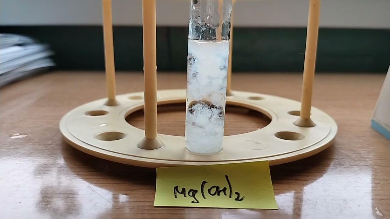 otrzymywanie wodorotlenku magnezu - YouTube Otrzymywanie Wodorotlenku Magnezu