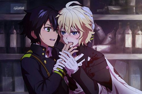 Owari No Seraph Yuichiro And Mikaela