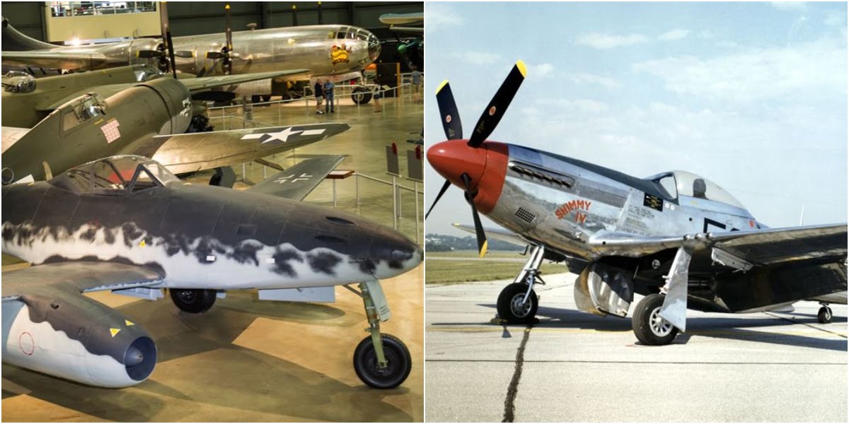 Messerschmitt Me 262 Vs P 51 Mustang