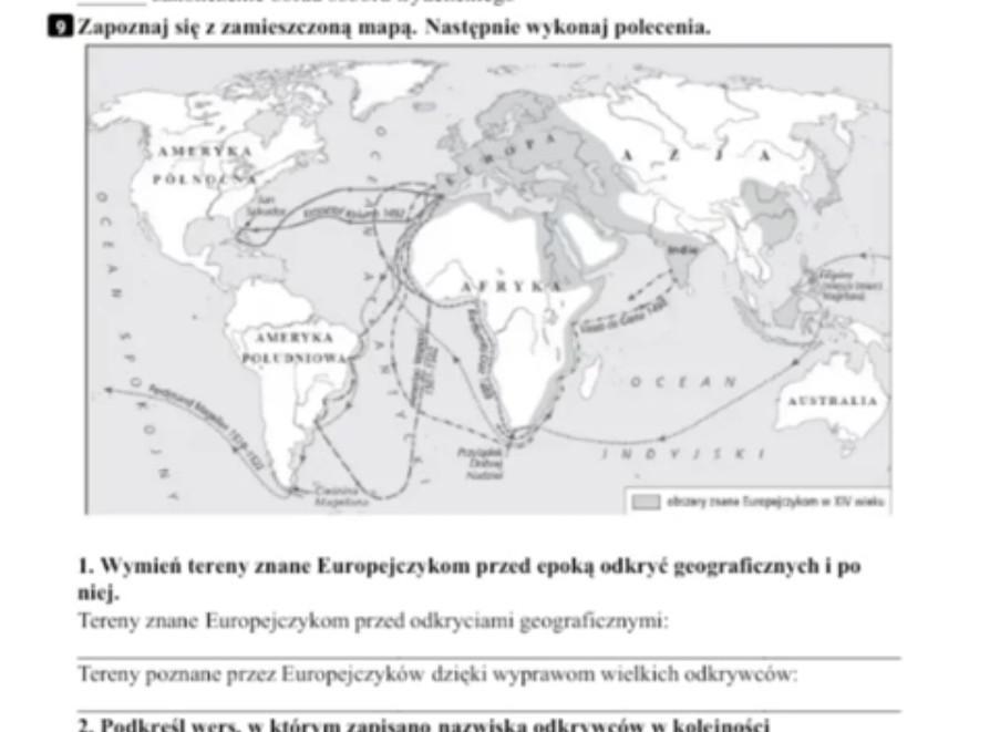 p pomocy klasa 6 daje naj szybko - Brainly.pl Sprawdzian Z Historii Klasa 6 Narodziny Nowożytnego świata Pdf