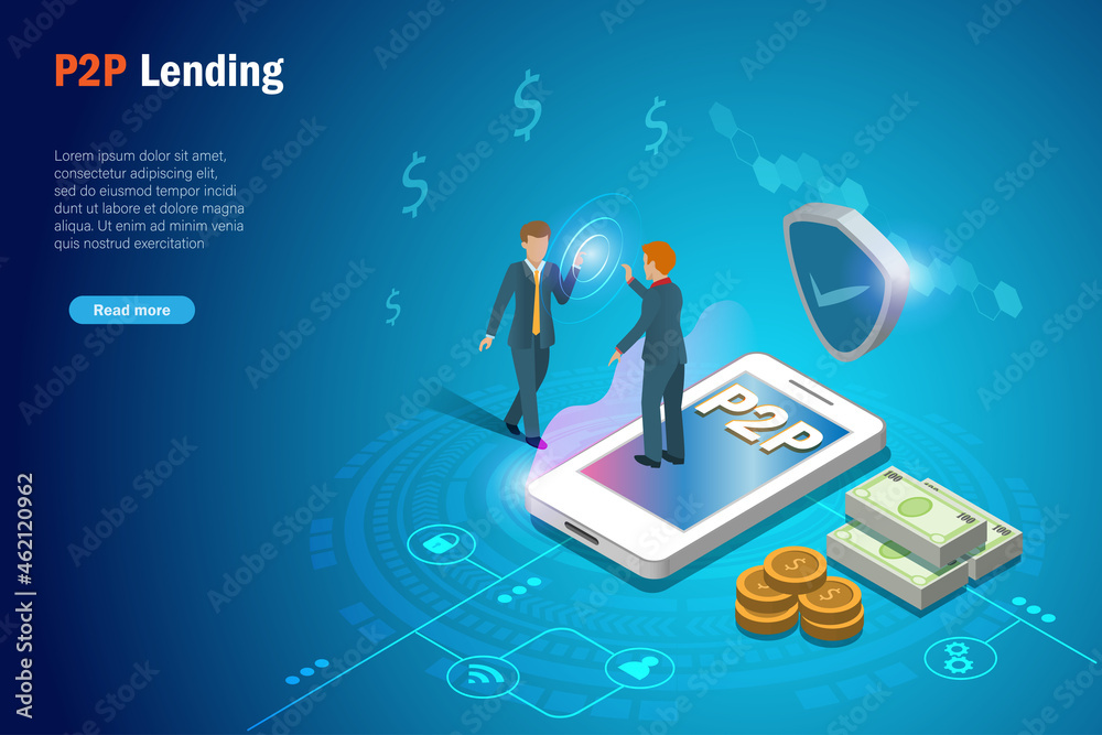 P2P, peer to peer lending, online money loan, financial technology Peer To Peer Lending Poland