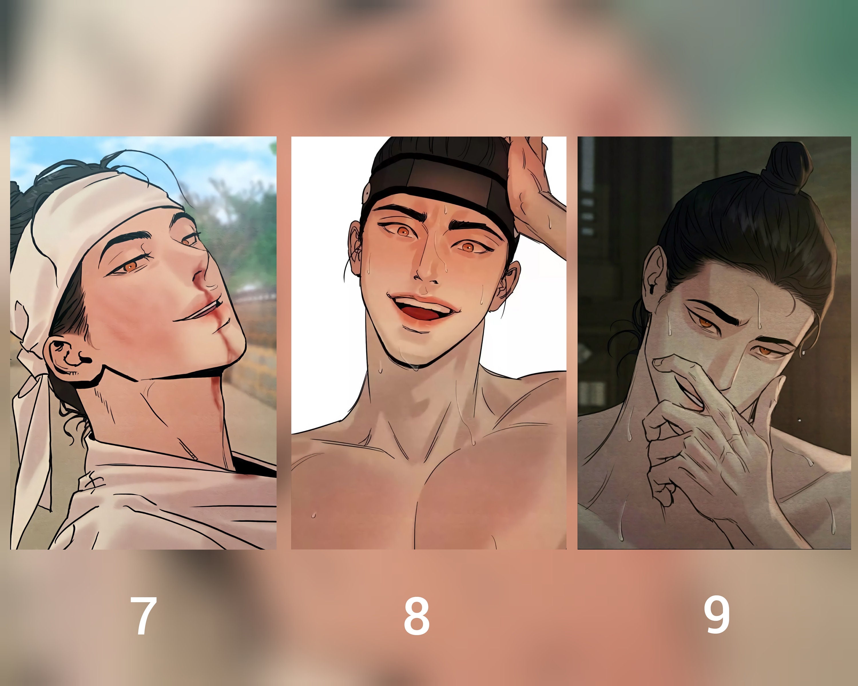 Painter of the Night Manhwa Manga Yaoi Seungho Nakyum - Etsy UK Painter Of The Night Characters